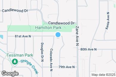 Map image of the property - 6109 81st Ave N