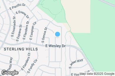 Map image of the property - 2320 S Gibralter Way