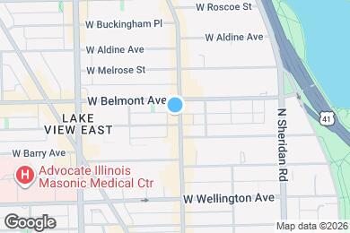 Map image of the property - 3160 N Broadway