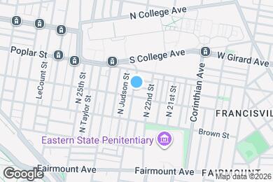 Map image of the property - 855 N 23rd St