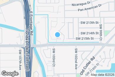Map image of the property - Cutler Hammock