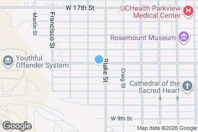 Map image of the property - 910 W 13th St