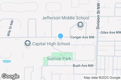 Map image of the property - 2411 Conger Ave NW