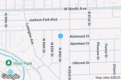 Map image of the property - 2111 N 84th St