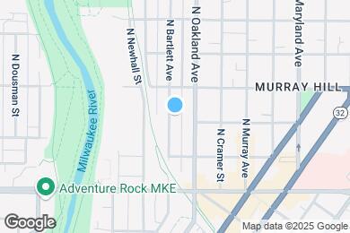 Map image of the property - 2456 N Bartlett Ave