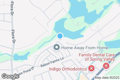 Map image of the property - 1245 Rabon Pond Dr