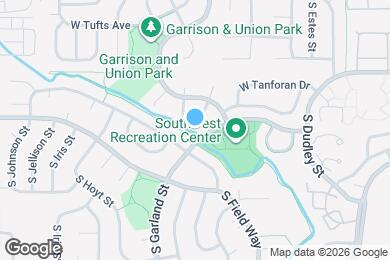 Map image of the property - 4792 S Gar Way