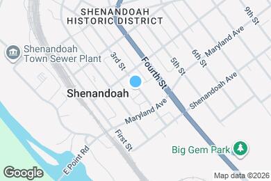 Map image of the property - 513 3rd St