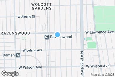 Map image of the property - 4740 N Hermitage Ave