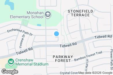 Map image of the property - 8815 Fern Valley Dr