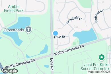 Map image of the property - 2440 Frost Dr