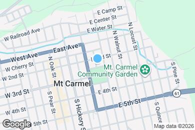 Map image of the property - 231 Park St