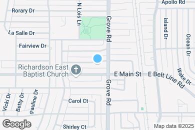 Map image of the property - 530 E Tyler St