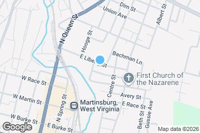 Map image of the property - 236 E Liberty St