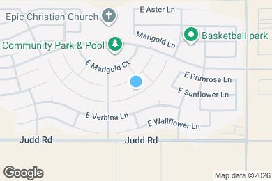 Map image of the property - 11148 E Sunflower Ct