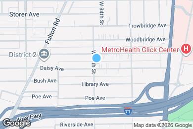 Map image of the property - 3422 Daisy Ave