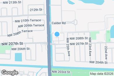 Map image of the property - 2601 NW 207th St