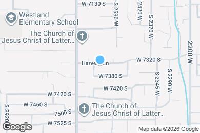 Map image of the property - 2599 W Harvest Ln