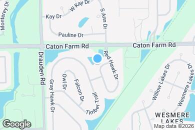Map image of the property - 2307 White Eagle Dr