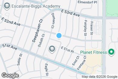 Map image of the property - 14623 E 51st Pl