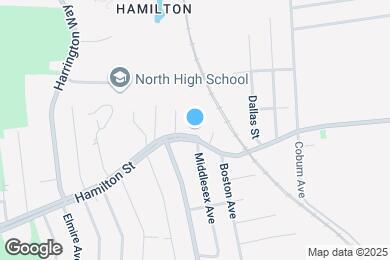 Map image of the property - 427 Hamilton St