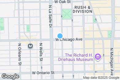 Map image of the property - 106 W Chicago Ave