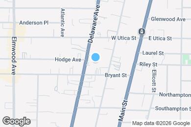 Map image of the property - 939 Delaware Ave