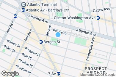 Map image of the property - 527 Dean St