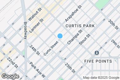 Map image of the property - 2603 Curtis St