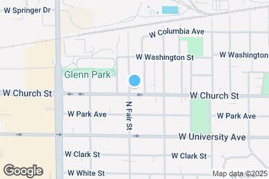 Map image of the property - 1520 W Church St