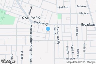 Map image of the property - 3116 San Carlos Way