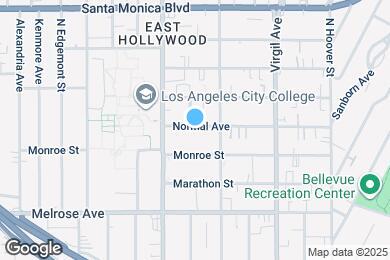 Map image of the property - 4326 1/2 Normal Ave