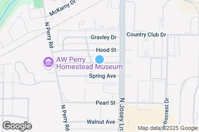 Map image of the property - 1828 Baxley Dr