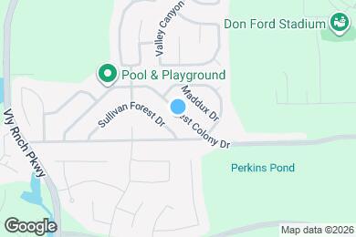 Map image of the property - 21538 Forest Colony Dr