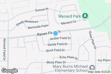 Map image of the property - 10023 Amber Field Dr