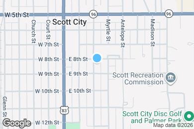 Map image of the property - 806 S College St