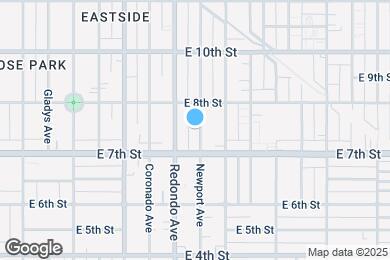 Map image of the property - 745 Newport Ave