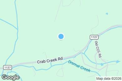 Map image of the property - 1176 Crab Creek Rd