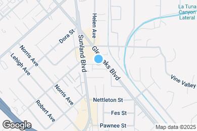 Map image of the property - 8641 Glenoaks Blvd