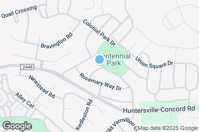 Map image of the property - 15620 Centennial Forest Dr