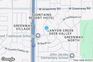 Map image of the property - 14837 N 25th Dr