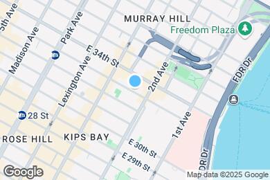 Map image of the property - 239 E 33rd St