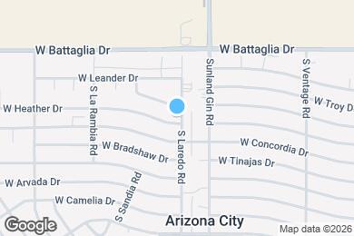 Map image of the property - 9770 W Heather Dr