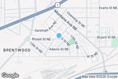 Map image of the property - 1373 Downing St NE
