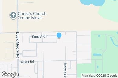 Map image of the property - 2645 Sunset Cir