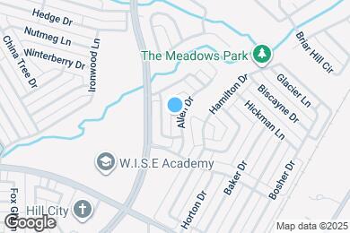 Map image of the property - 1519 Allen Dr