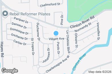 Map image of the property - 16011 Villaire Ave
