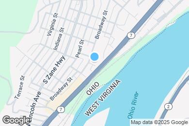 Map image of the property - 1020 Broadway St