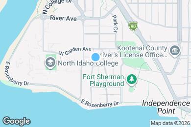 Map image of the property - 713 W Woodland Dr