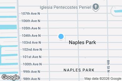 Map image of the property - 645 103rd Ave N